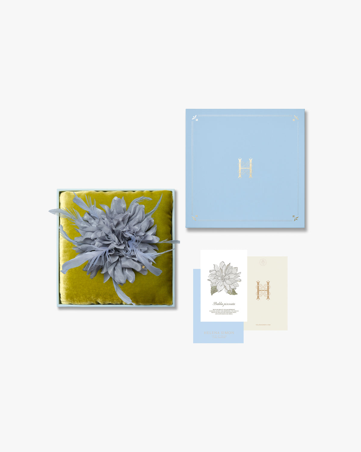 The Silver Dahlia Duster