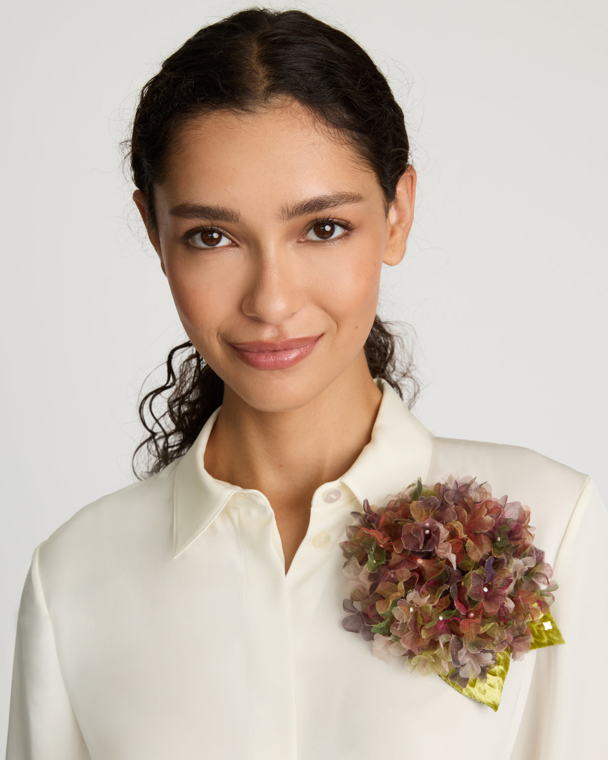 The Burgundy Hydrangea