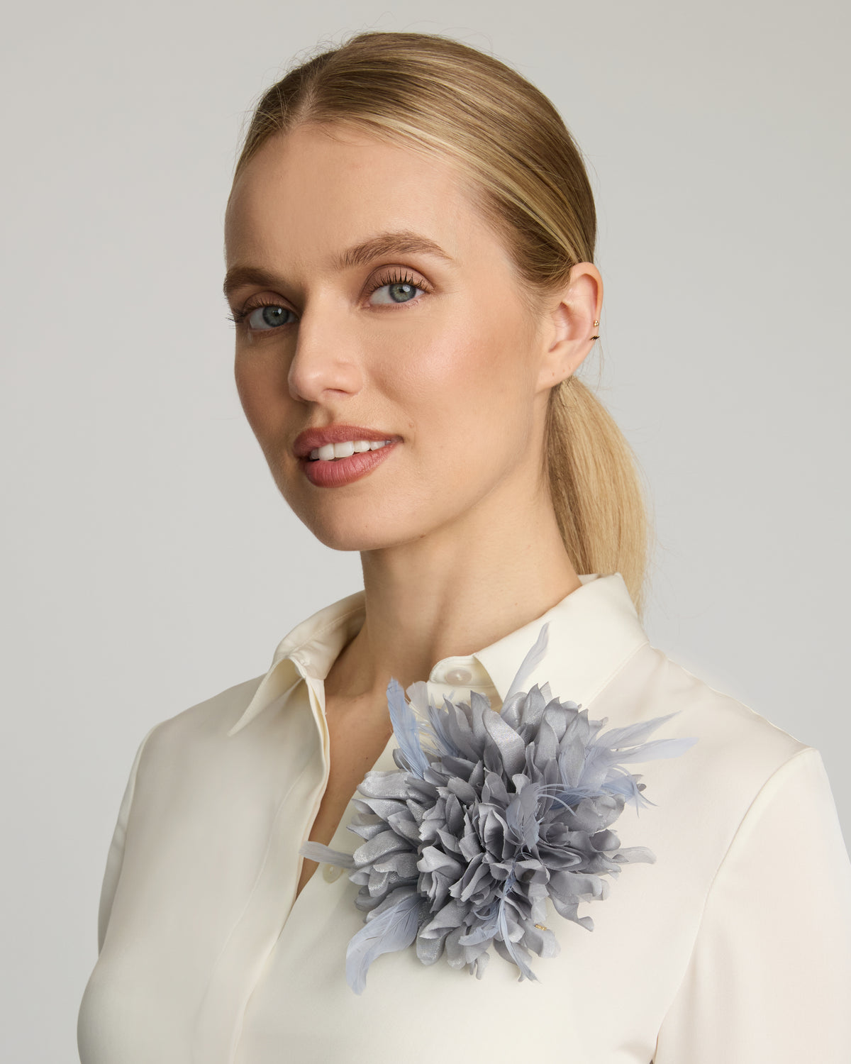 The Silver Dahlia Duster